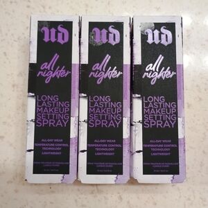 Bundle! Brand new! 3 Urban Decay Makeup Setting Sprays